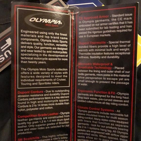 Olympia Moro Sports Motorcycle Jeans - Picture 9 of 15